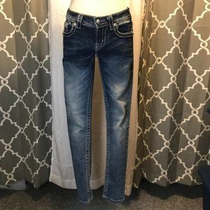 Buckle Miss Me Jean, size 26", midrise skinny